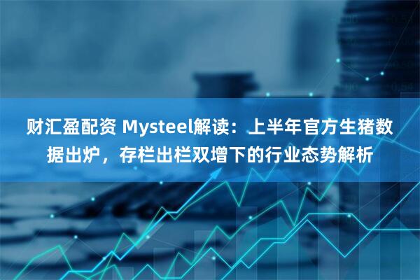 财汇盈配资 Mysteel解读：上半年官方生猪数据出炉，存栏出栏双增下的行业态势解析