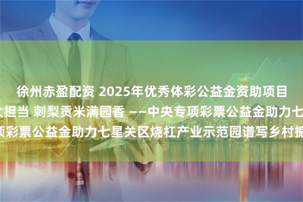 徐州赤盈配资 2025年优秀体彩公益金资助项目媒体采风活动 小彩票大担当 刺梨贡米满园香 ——中央专项彩票公益金助力七星关区烧杠产业示范园谱写乡村振兴新篇章